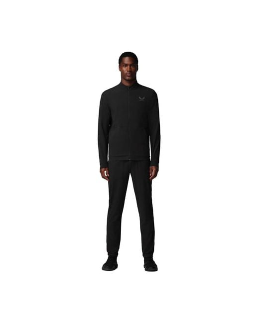 Castore Black Tech Training Track Jackets for men