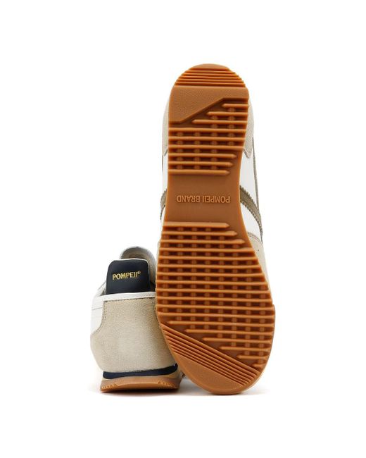 Kite Scarpe Da Ginnastica Da Uomo di Pompeii3 in White da Uomo