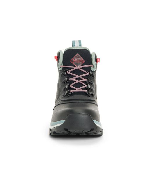 Muck Boot Black Apex Rubber Wellington Boots