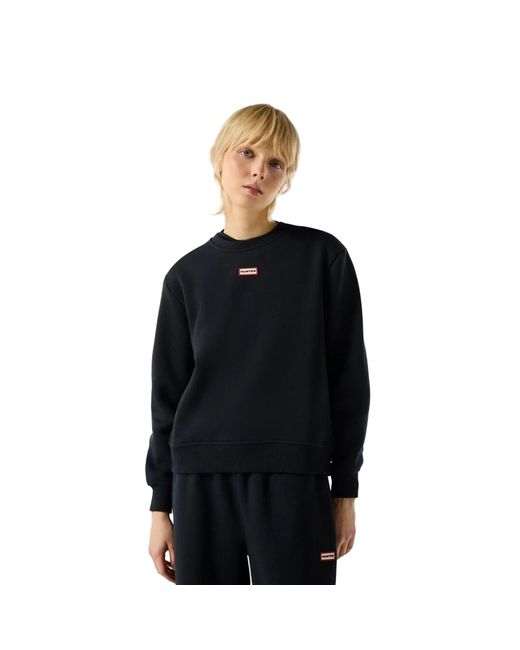Hunter Black Rl Essentials Crew Sweatshirt