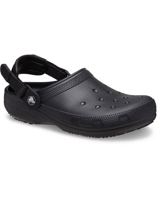 CROCSTM Black Classic Thermoplastic Clogs for men