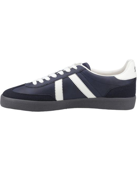 Jack & Jones Blue Mambo Special Synthetic /Marshmallow Trainers for men