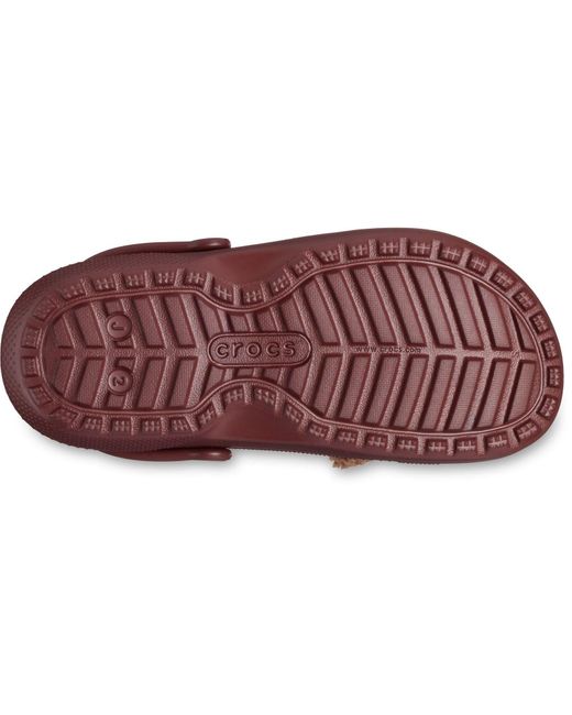 Classic Lined Fun Lab Sabots CROCSTM en coloris Brown