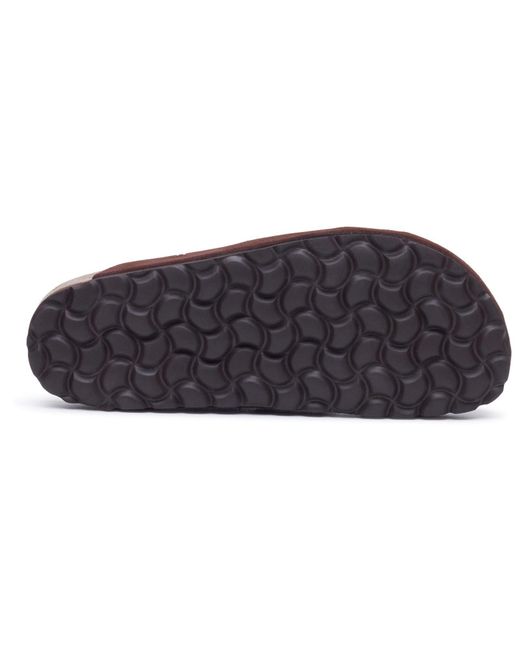 Hush Puppies Red Briar Closed Toe Suede Chocolate Mules