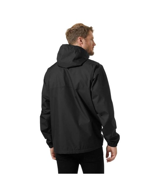 Helly Hansen Sport Black Vancouver Rain Jacket Rain Jacket for men