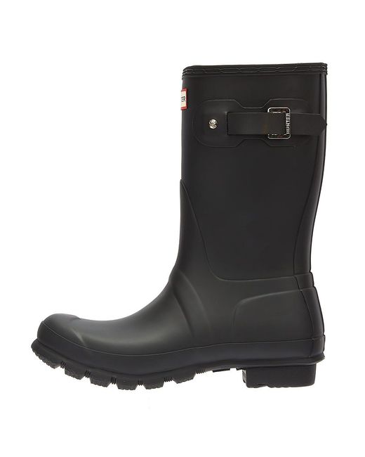 Hunter Black Original Short Wellies
