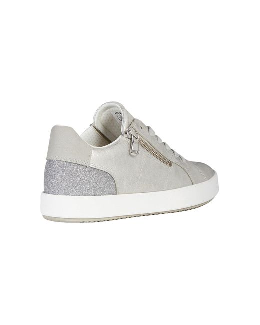 Geox Gray D Blomiee A Synthetic Polyurethane Sneakers