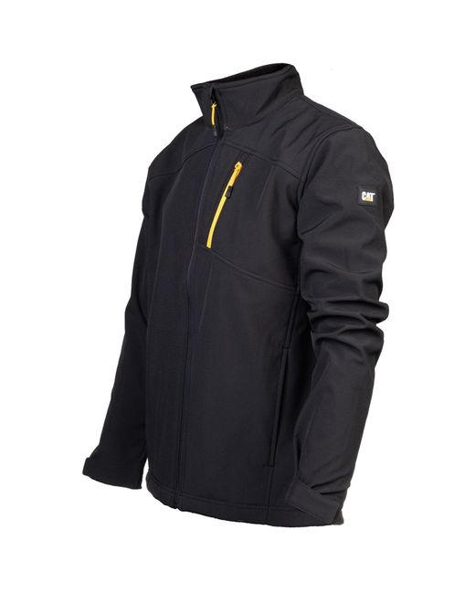 Caterpillar Blue Essentials Shell Softshell Jacket for men