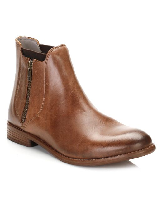 Hudson Womens Brown Algoma Boots