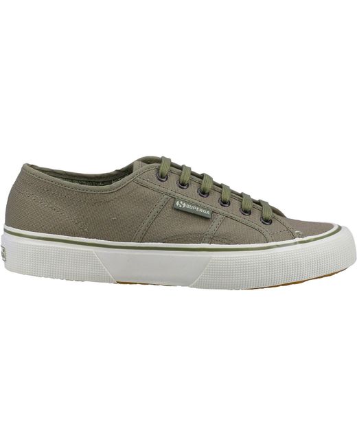 Superga Gray 2490 Bold Cotton Safari Trainers for men