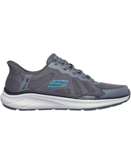 Skechers Blue Equalizer 6.0 Textile Trainers for men
