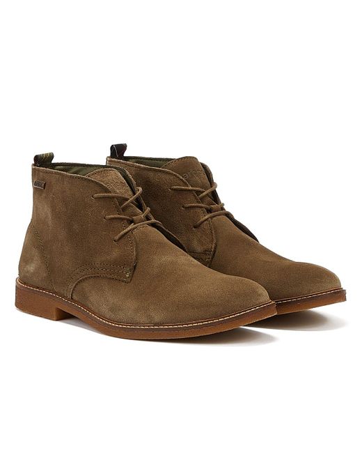 Barbour Brown Sonoran Stone Boots for men
