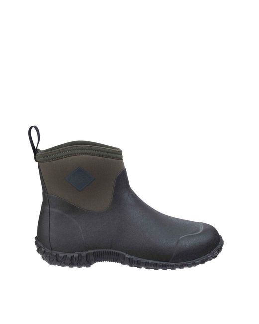 Muck Boot Green Muckster Ii Ankle Rubber/Moss Wellington Boots