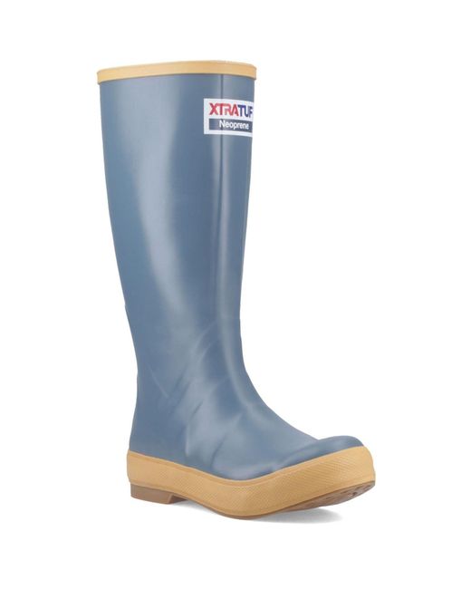 XtraTuf Blue Legacy 15" Rubber Marine Wellington Boots