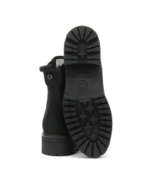 courmayeur valley chelsea boot for women in black