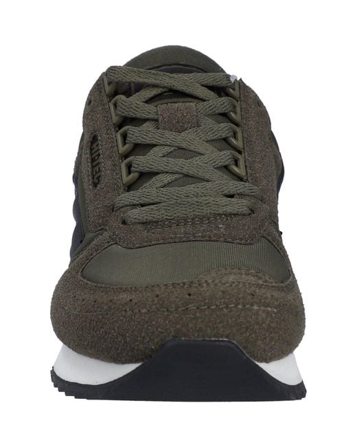 Hi-tec Black Shadow Pu Suede/Synthetic Dark Lace-Up Shoes for men