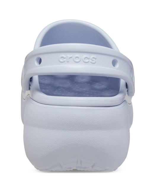 CROCSTM Blue Classic Platform Synthetic Dreamscape Clogs