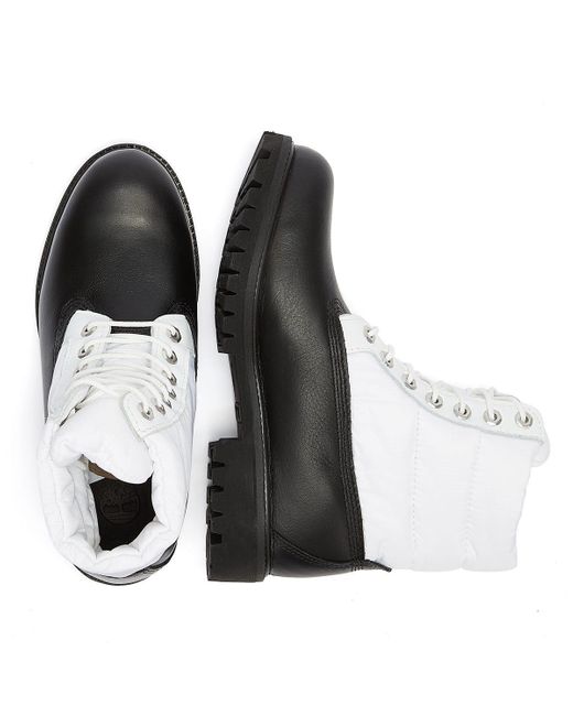 all white timberlands mens