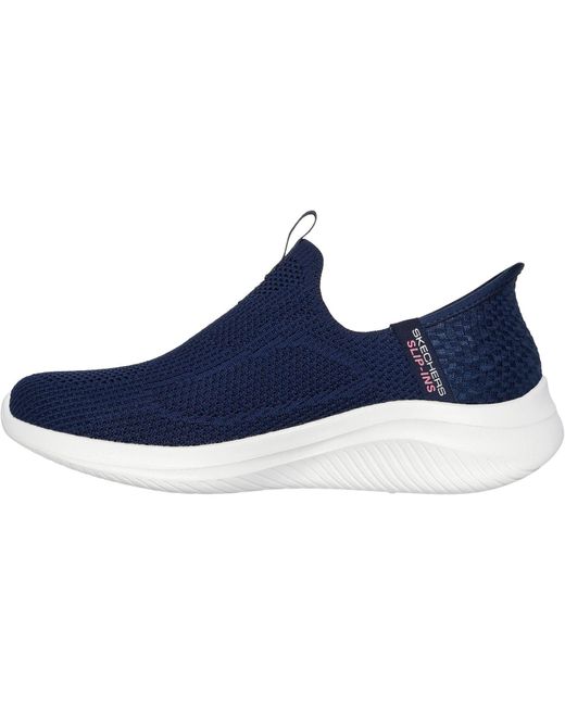 Ultra Flex 3.0 Easy Win Sneakers En Toile Skechers en coloris Blue
