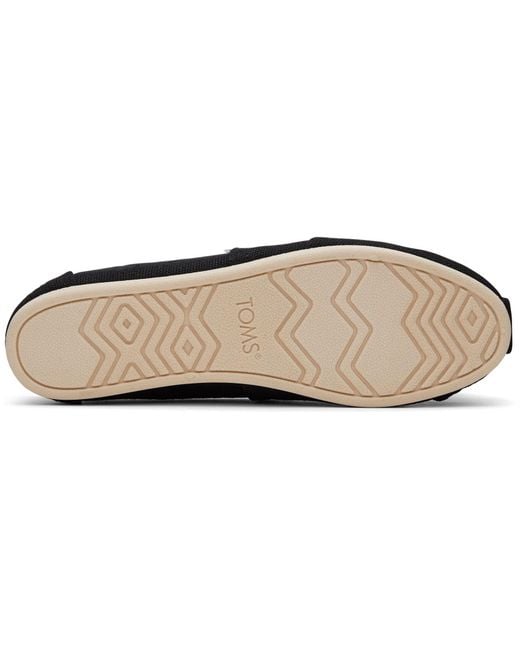 TOMS Blue Alpargata Classic Cotton Espadrilles
