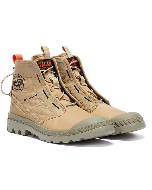 Palladium Natural Pampa Travel Lite Desert Boots for men