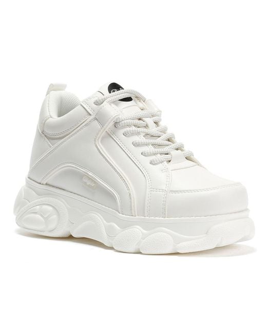 Buffalo White Cld Corin Trainers