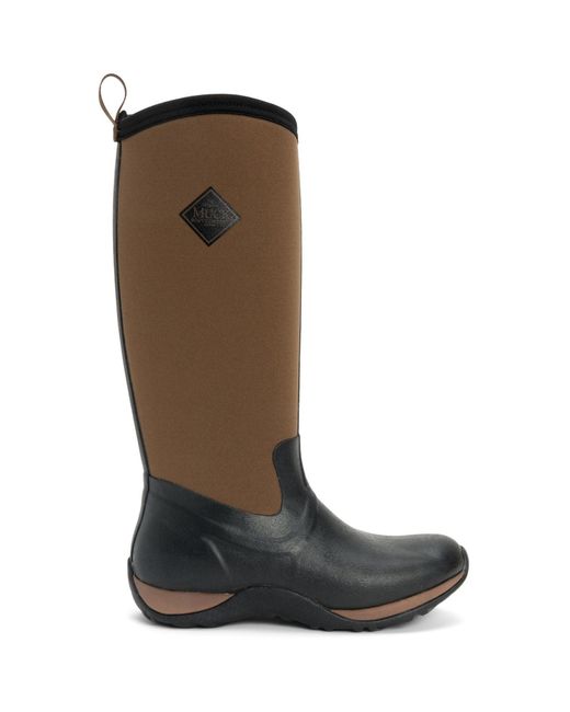 Muck Boot Brown Arctic Adventure Neoprene /tan Wellington Boots