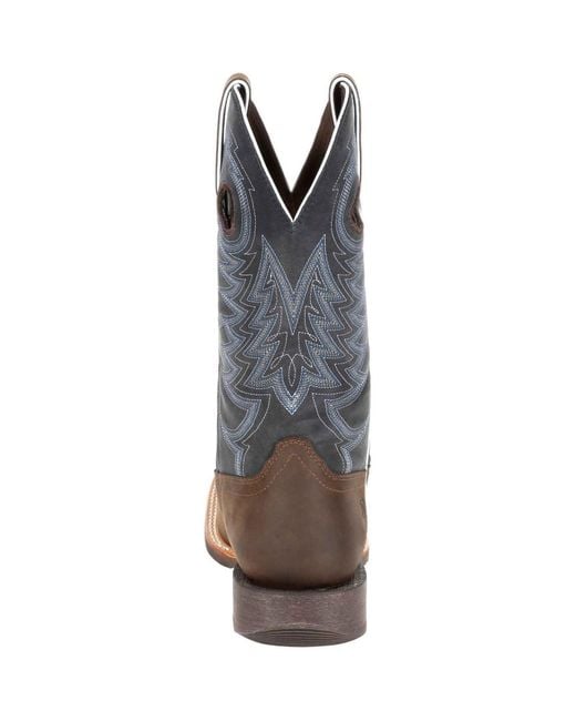 Durango Brown Rebel Pro Leather Belgian/Denim Boots for men