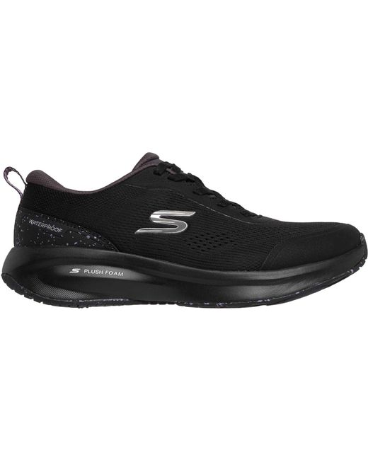 Skechers Black Arch Fit Summits Polyester Trainers