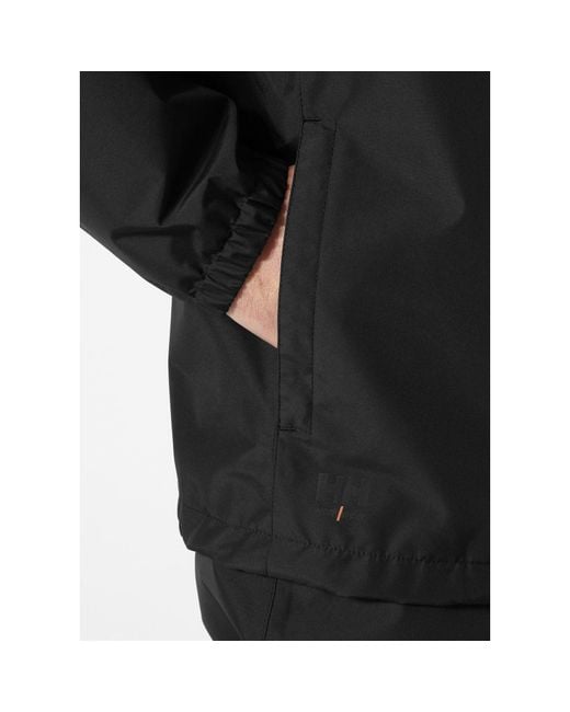Helly Hansen Black Manchester 2.0 Softshell Jacket for men