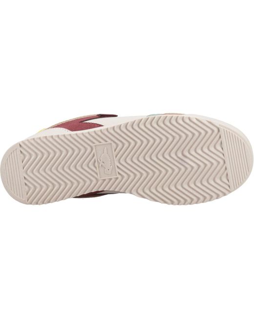 Rocket Dog Pink Beam Synthetic Natural Combo Trainers