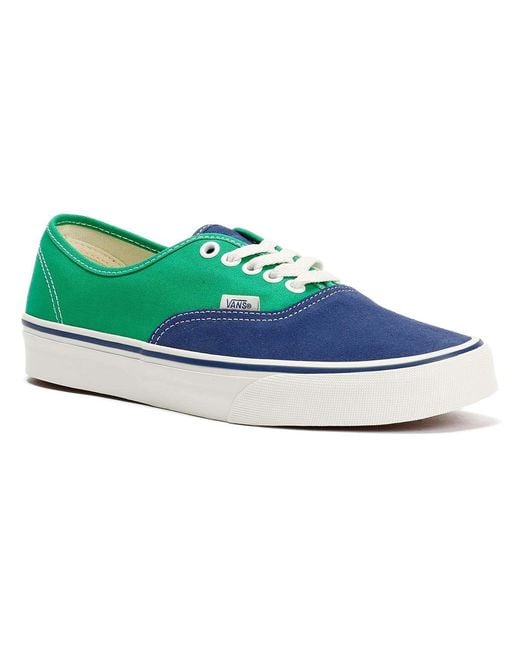 Vans Green Authentic Primary Trainers