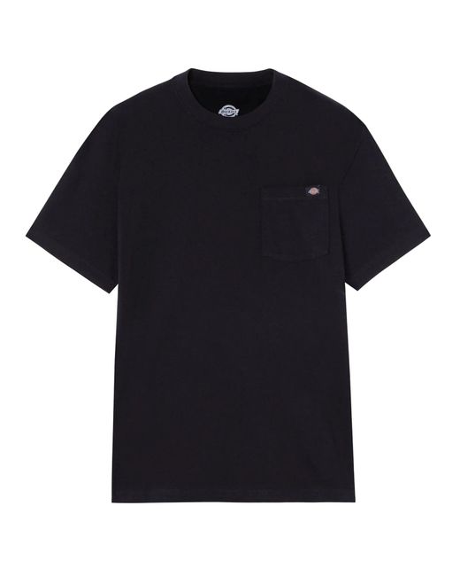 Dickies Black Short Sleeve Cotton for men
