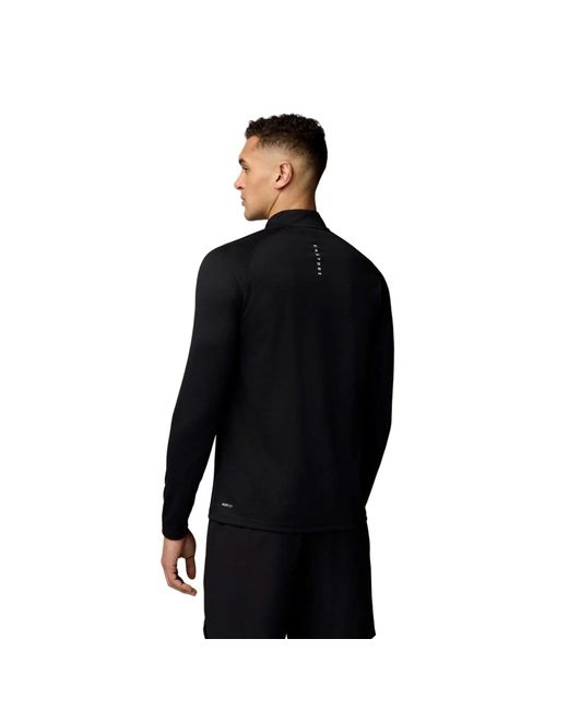 Castore Black Adapt Training 1/4 Zip Top Polyester for men