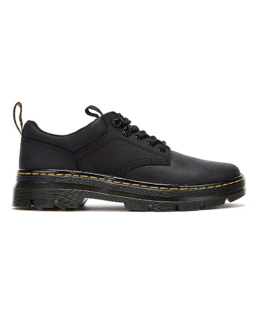 Dr. Martens Black Reeder Wyoming Lace-up Shoes