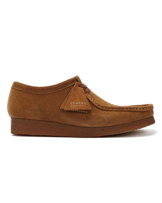 Clarks Brown Wallabee Cola Shoes for men