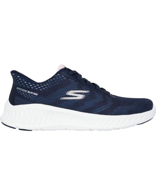 Skechers Blue Go Walk Now Khloe Textile Sneaker
