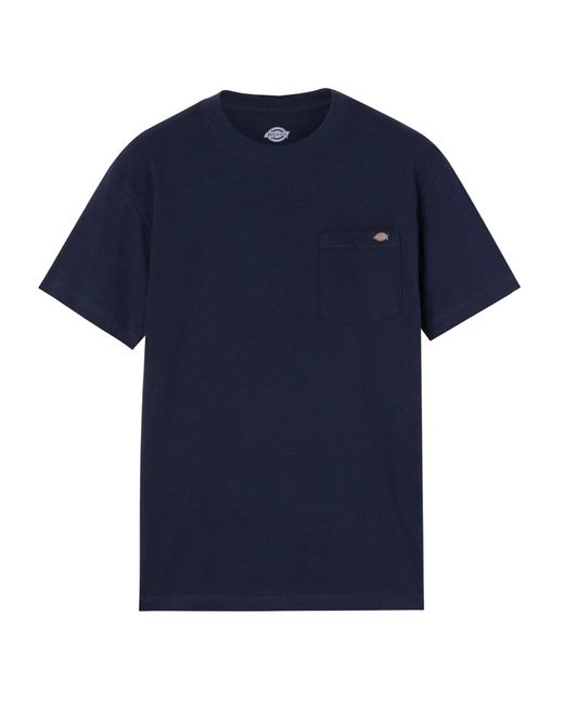 Dickies Blue Short Sleeve Cotton for men