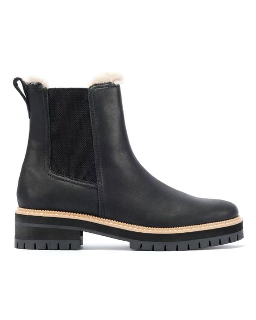 TOMS Black Bennet Nubuk stiefel