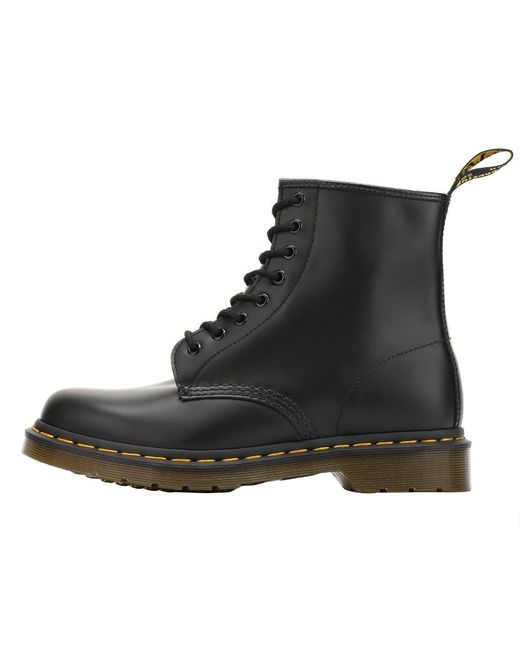Dr. Martens Black 101 Ys Smooth Leather Boots for men