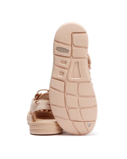 Keen Pink Uneek Cameo Rose Sandals