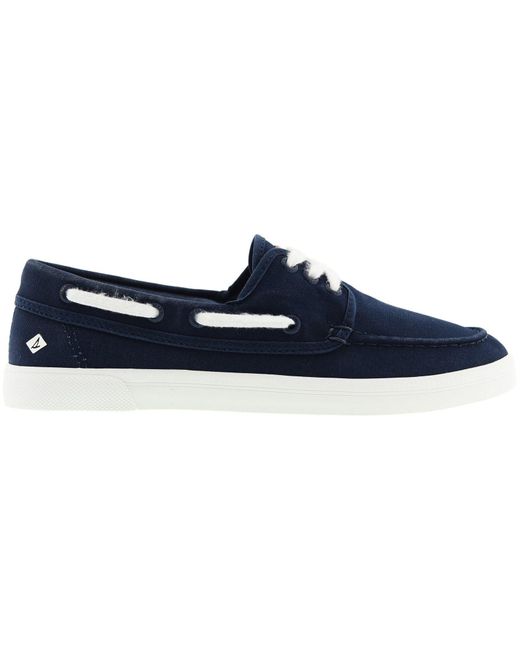 Sperry Top-Sider Blue Venice Boat Textile Shoes