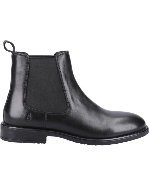 Hush Puppies Black Viola Leather Boots