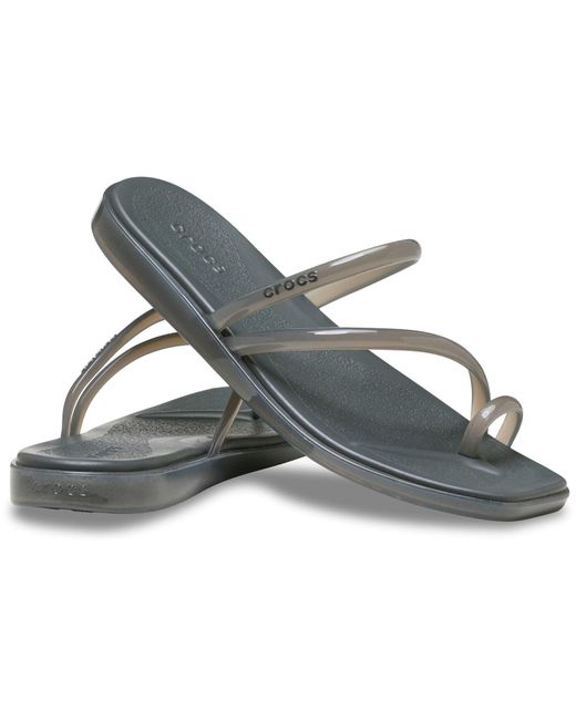 CROCSTM Blue Miami Jely Toe Loop Eva Carbon Sandals