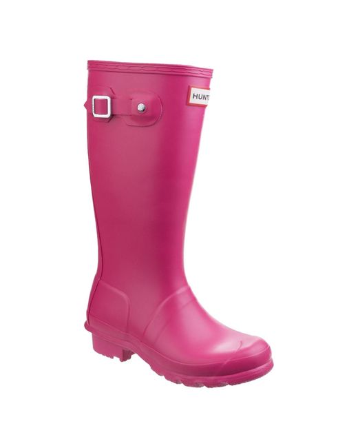 Hunter Pink Original Gummistiefel
