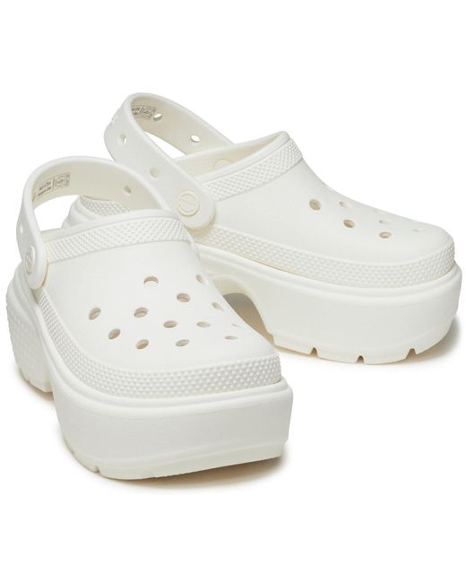 CROCSTM White Stomp Clogs