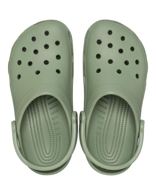 CROCSTM Green Classic Clog Croslite Rubber Clogs