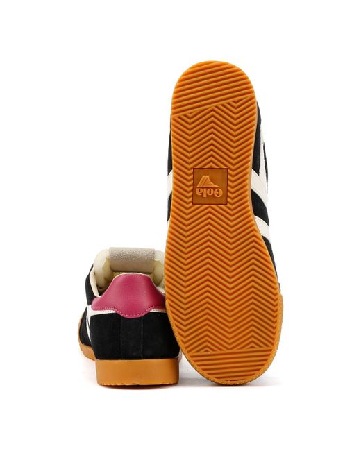 Elan Baskets En Daim Gola en coloris Black