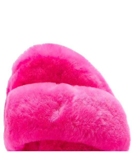 UGG Rubber UGG Oh Yeah Womens Hot Pink Slippers Lyst