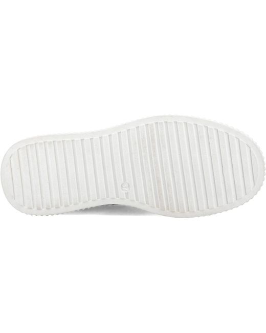Hush Puppies Natural Haisley Woven Textile Standard Trainers